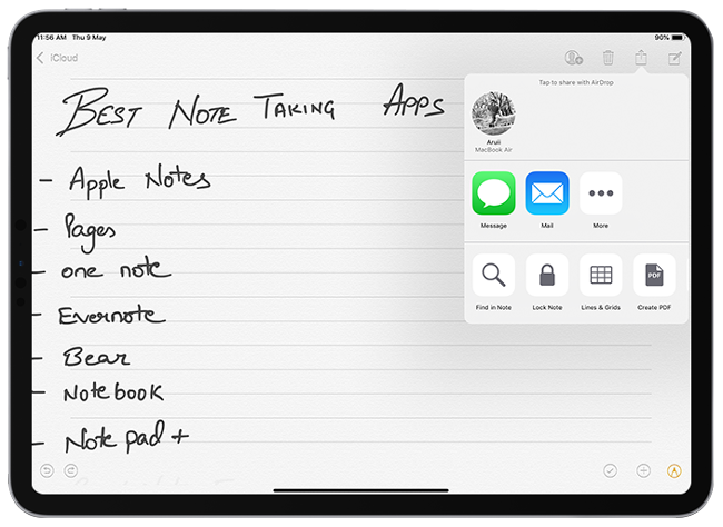 best mac note taking app